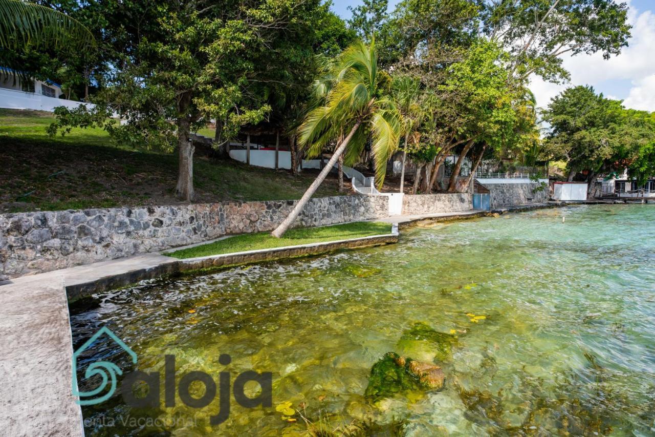 Villa Xtohil With Private Access To The Magic 7 Colors Lagoon Bacalar Exterior photo