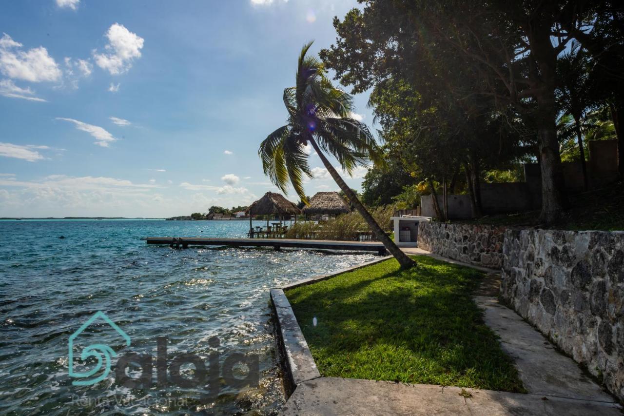 Villa Xtohil With Private Access To The Magic 7 Colors Lagoon Bacalar Exterior photo